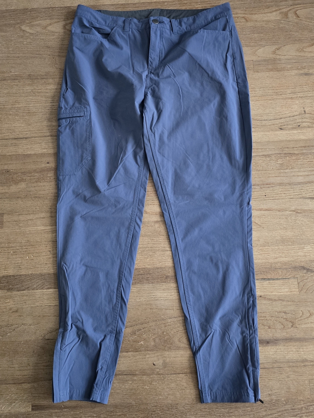 Patagonia Women's Slate Blue Straight-Leg Travel Pants